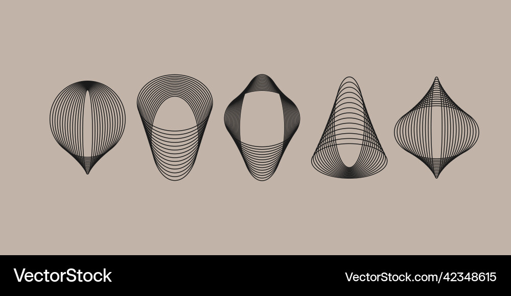 Abstract elements for design a set of different Abstract elements for design a set of different vector image