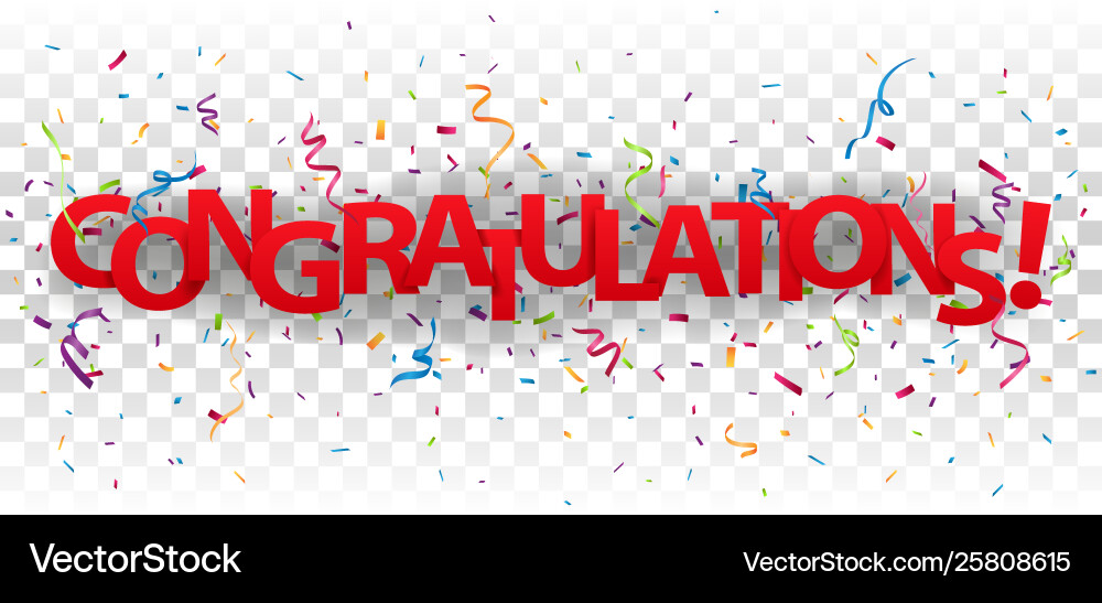 Colorful Celebration Confetti Royalty Free Vector Image