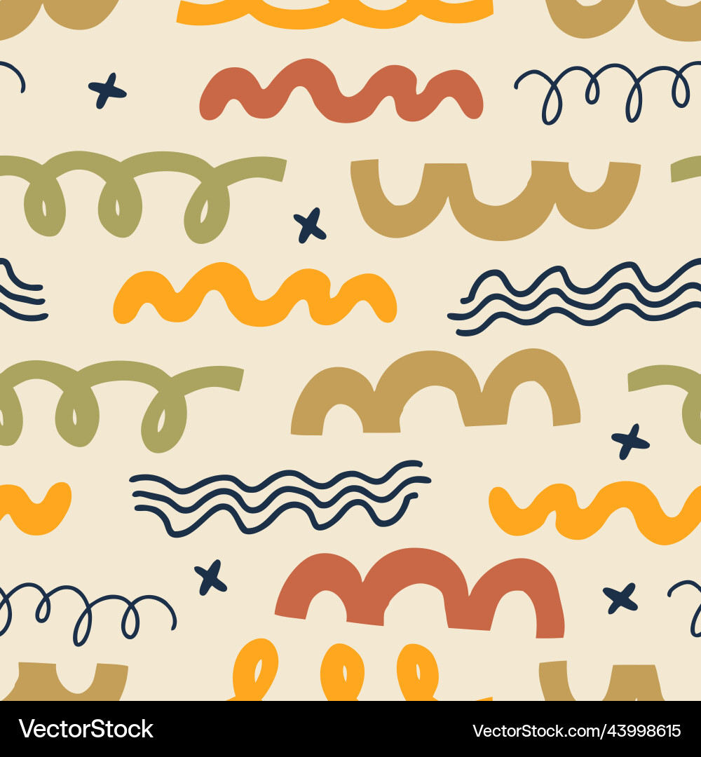Seamless pattern with abstract geometric shapes Seamless pattern with abstract geometric shapes vector image