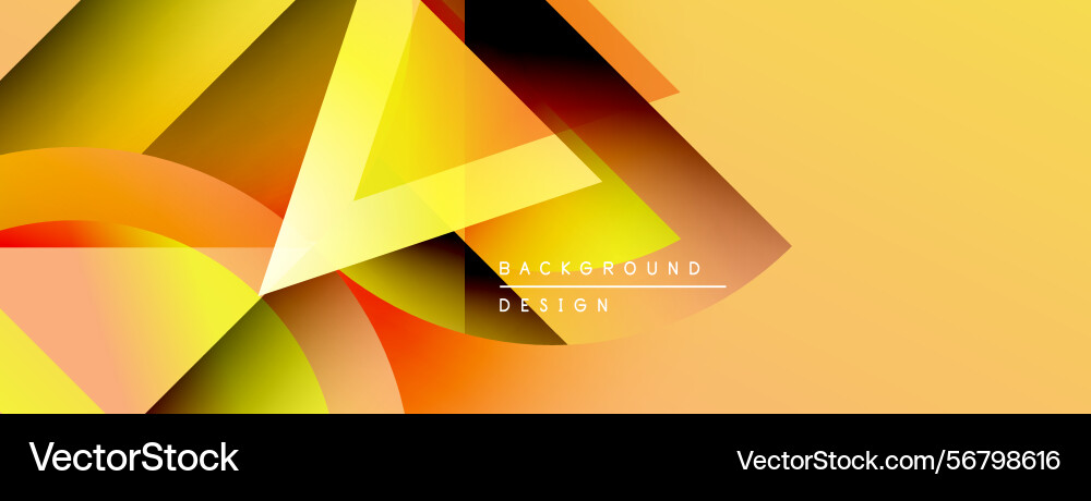 Abstract geometric shapes overlap creating Abstract geometric shapes overlap creating vector image