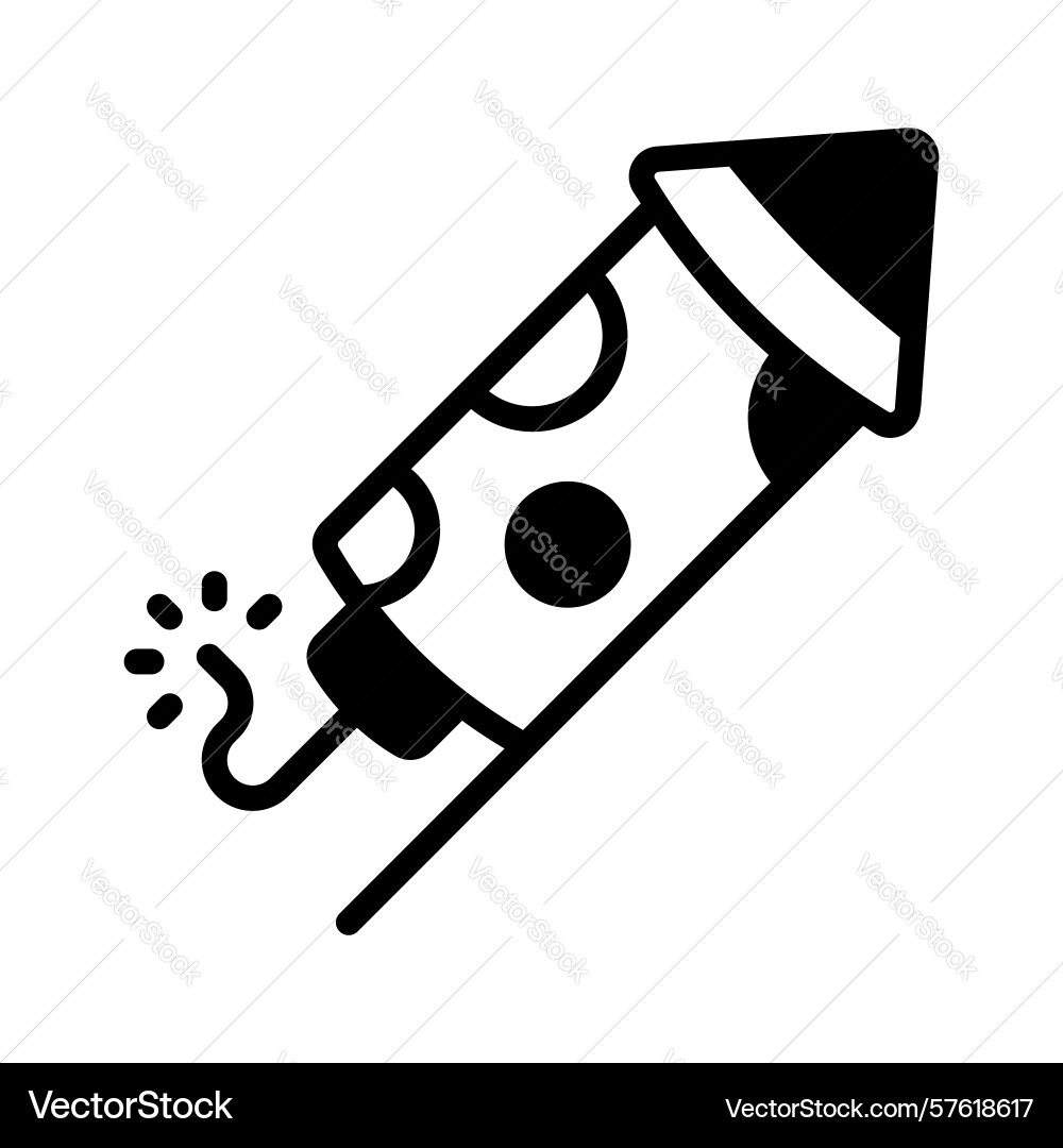 Firecracker Vector Image
