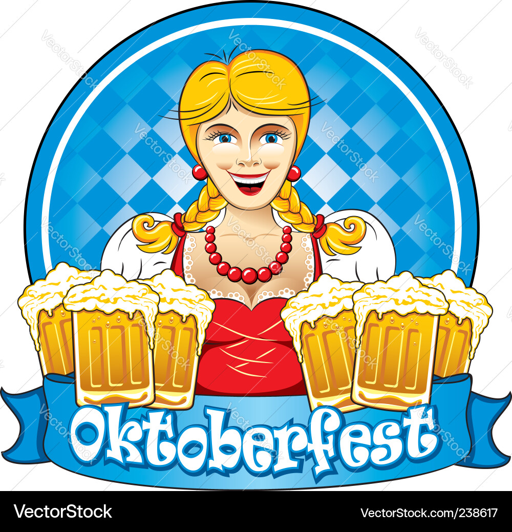 Oktoberfest Royalty Free Vector Image - VectorStock