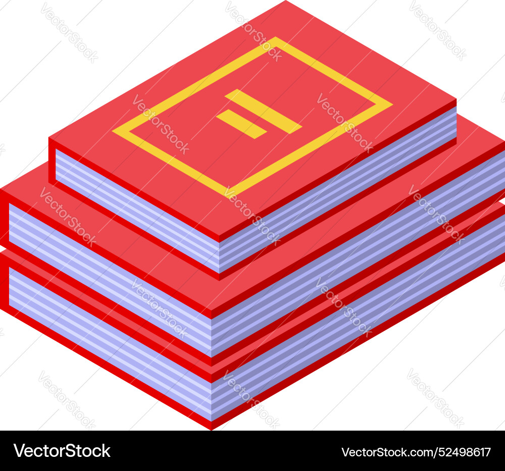 Stapel von Büchern für Bildungs- und Wissenskonzept Stapel von Büchern für Bildungs- und Wissenskonzept vektorbild