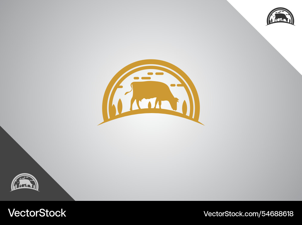 Bauernhof Logo minimal und modern logotype perfekt Bauernhof Logo minimal und modern logotype perfekt vektorbild