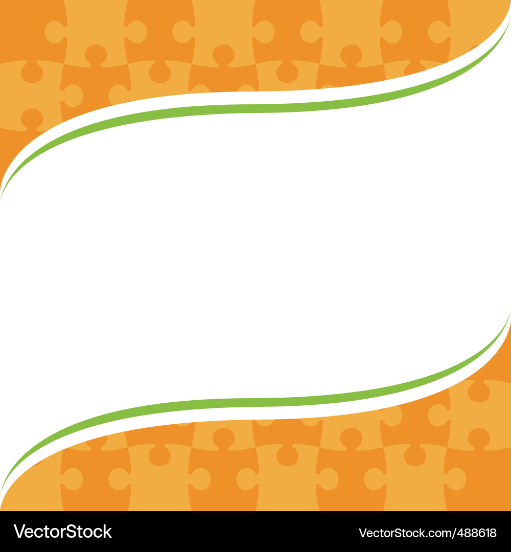 Interlocking Shapes Puzzle Vector Image