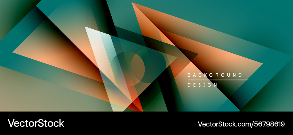 Abstract geometric background overlapping shapes Abstract geometric background overlapping shapes vector image