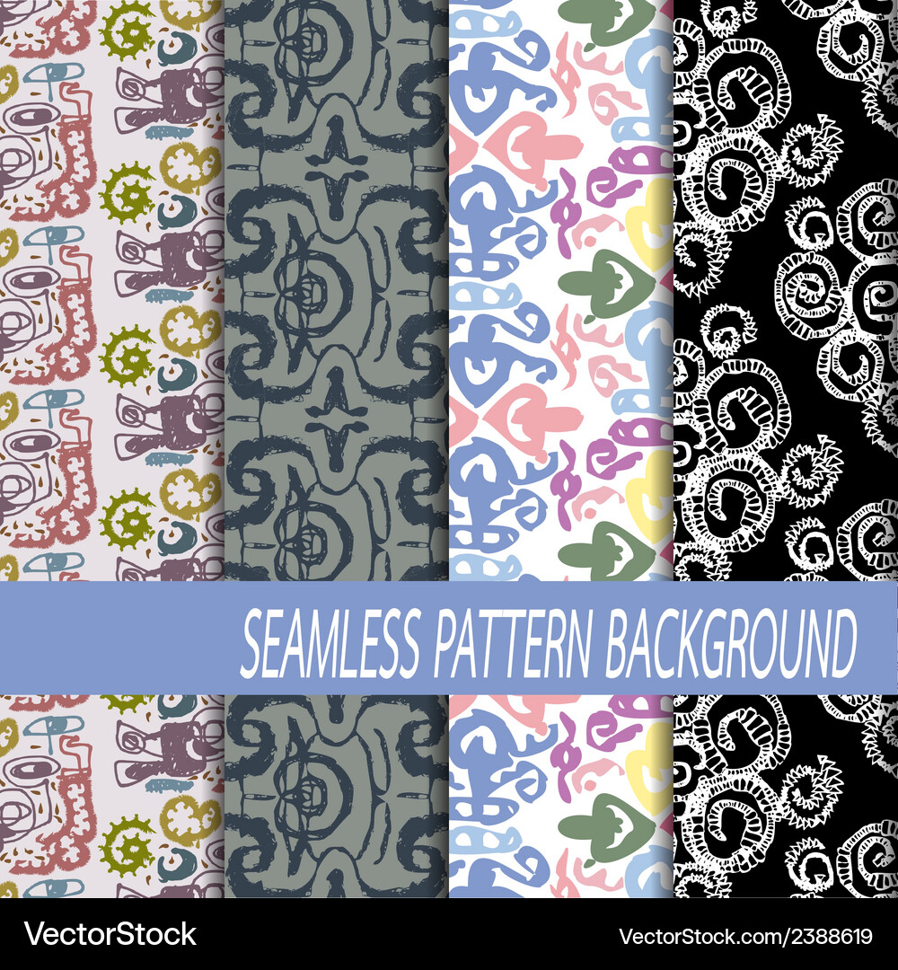 Abstract seamless pattern background Vector Image