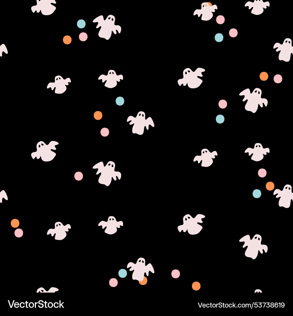 Geist nahtlose Muster halloween Textur Geist nahtlose Muster halloween Textur vektorbild