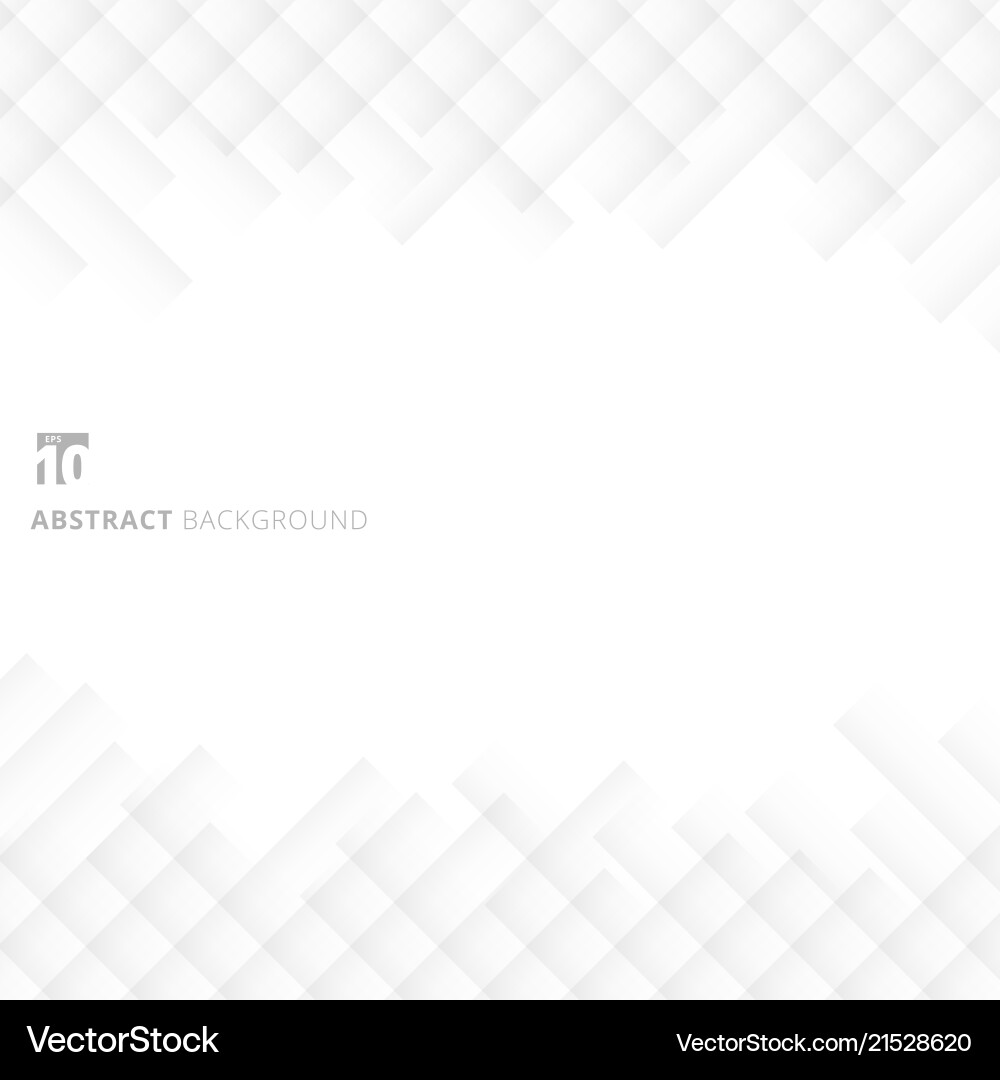 Abstract square pattern on white background paper Abstract square pattern on white background paper vector image