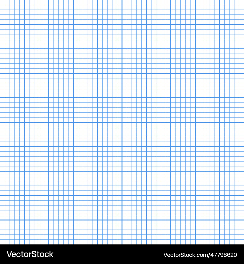 Sheet of graph paper with grid millimeter Sheet of graph paper with grid millimeter vector image