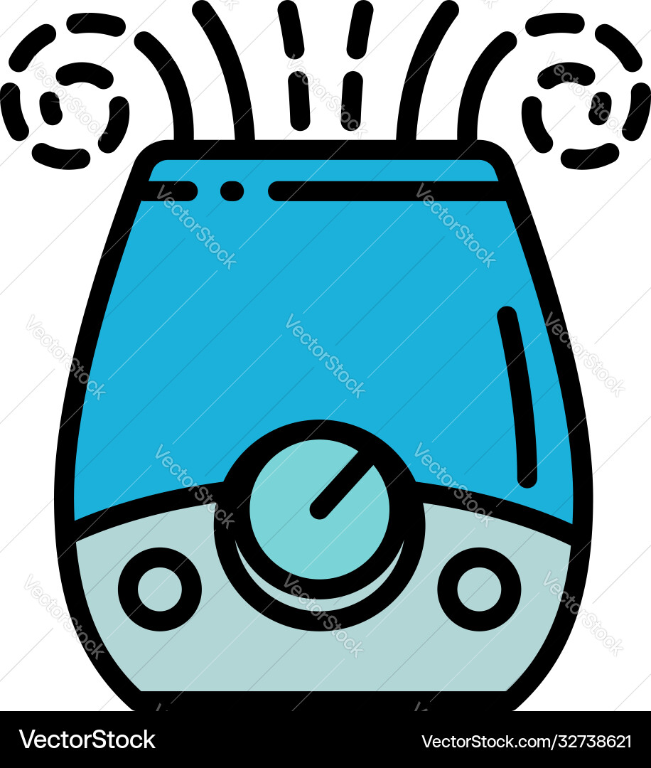 Diffuser humidifier icon outline style Vector Image