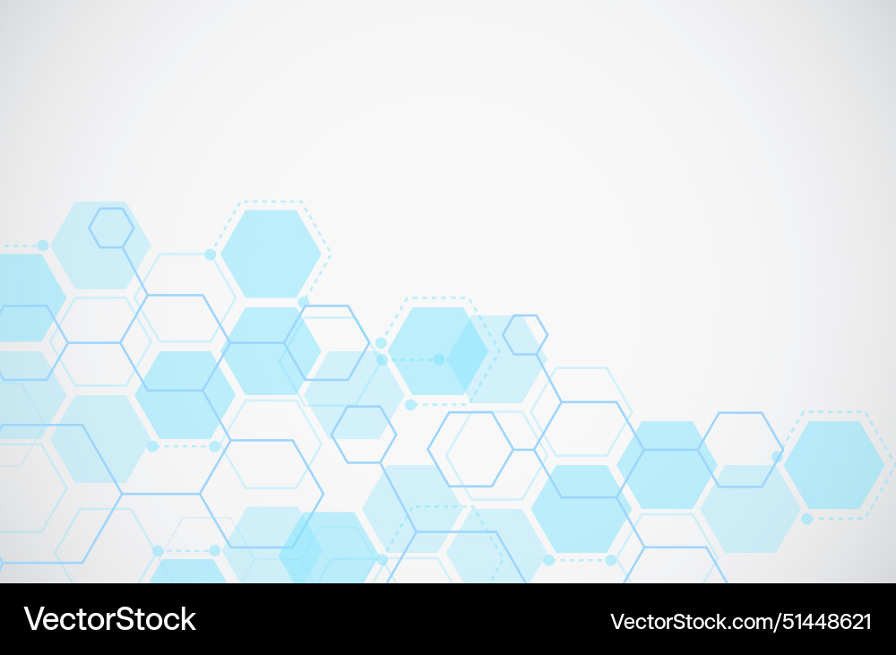 Molecule structure abstract tech background Molecule structure abstract tech background vector image