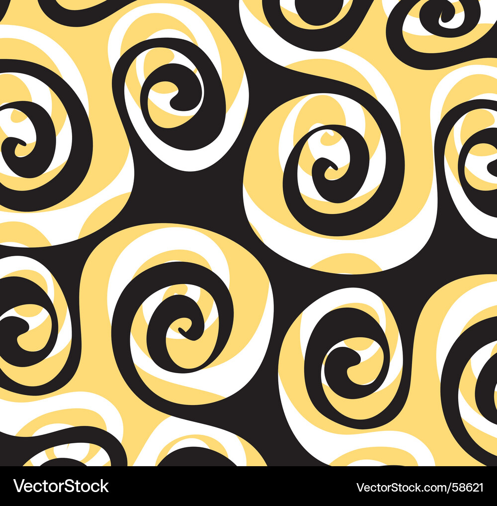 Pattern swirl Vector Image