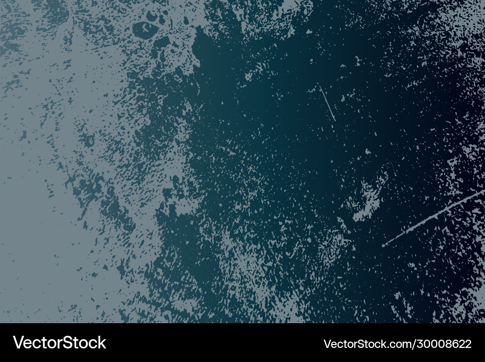 Distressed Blue Grunge Background vector image