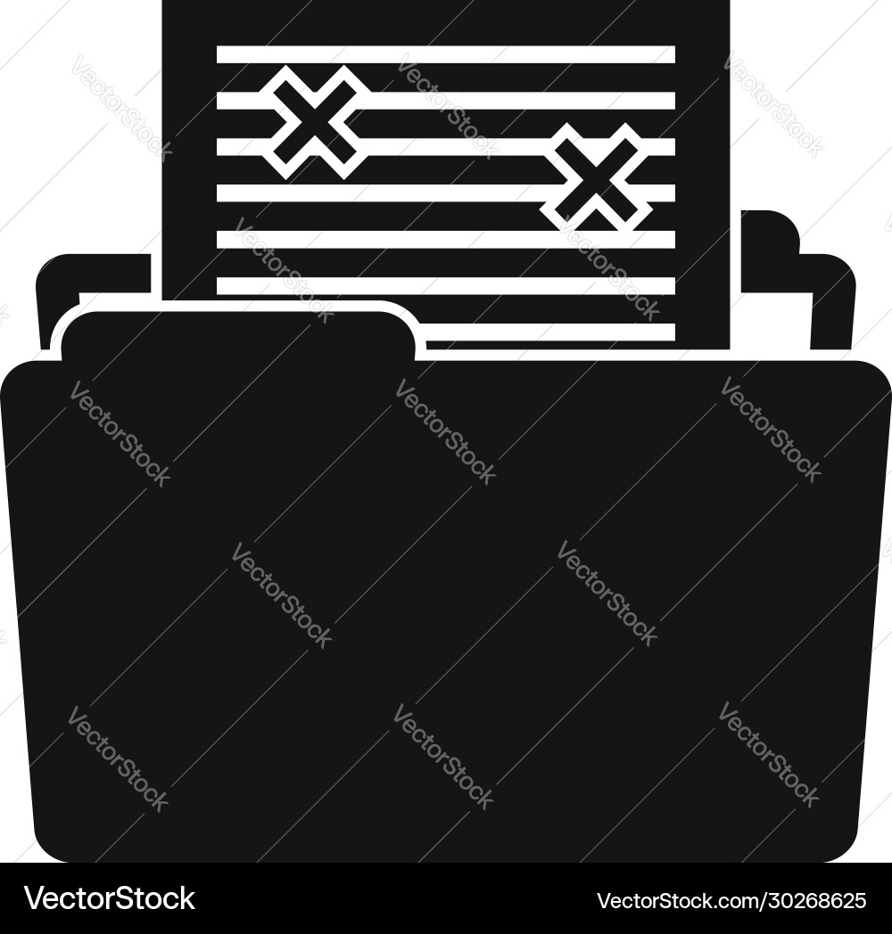 Course folder edit icon simple style Course folder edit icon simple style vector image