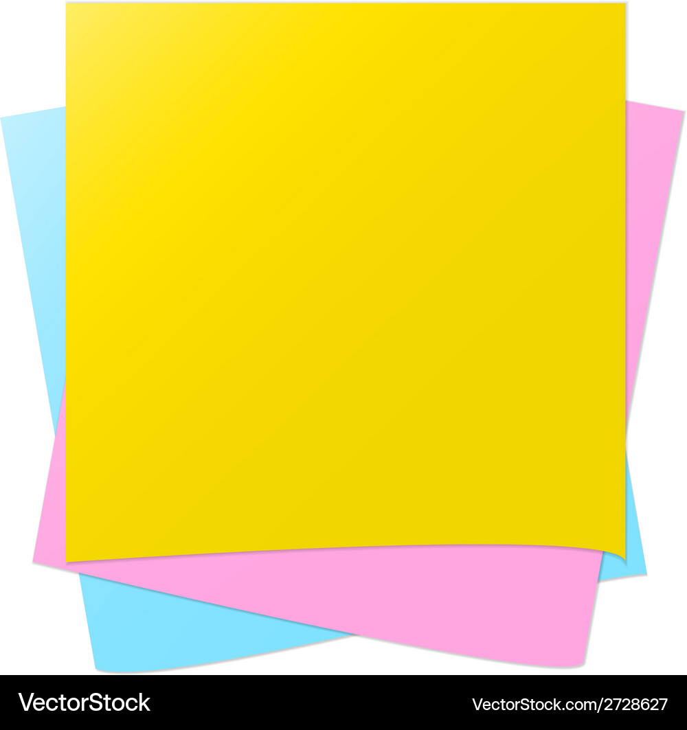 Business for image leaf manager memo memory object Vector Image