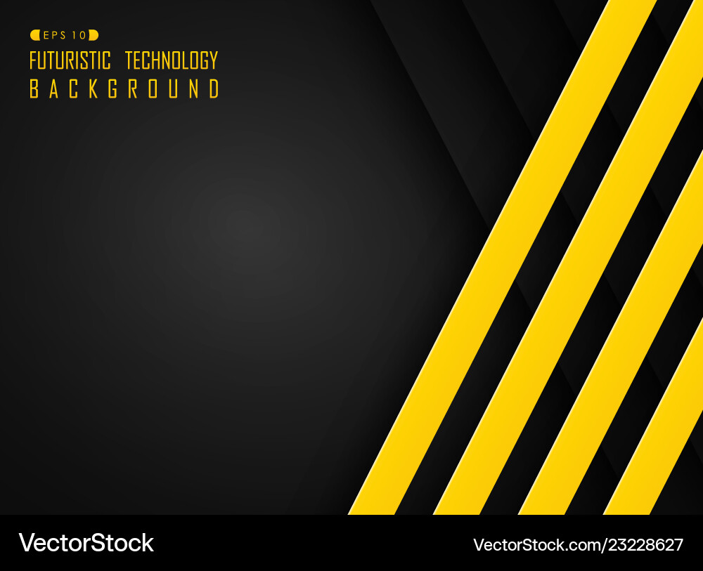 Futuristic Line Pattern - Tech Background Vector Image