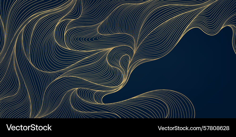 Abstract wave line design curve elegant Abstract wave line design curve elegant Vector Image