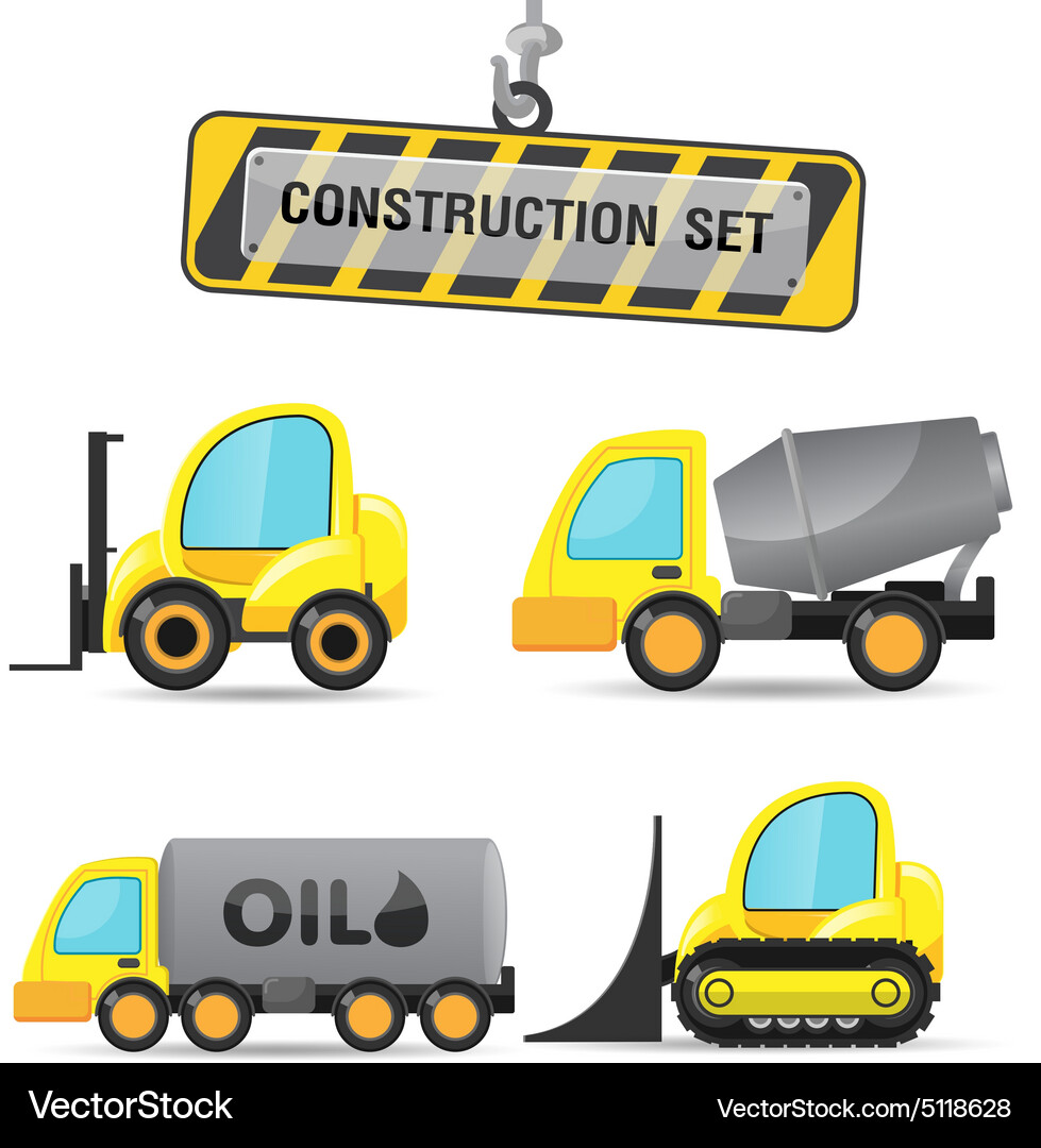Construction symbol icon object set c Vector Image