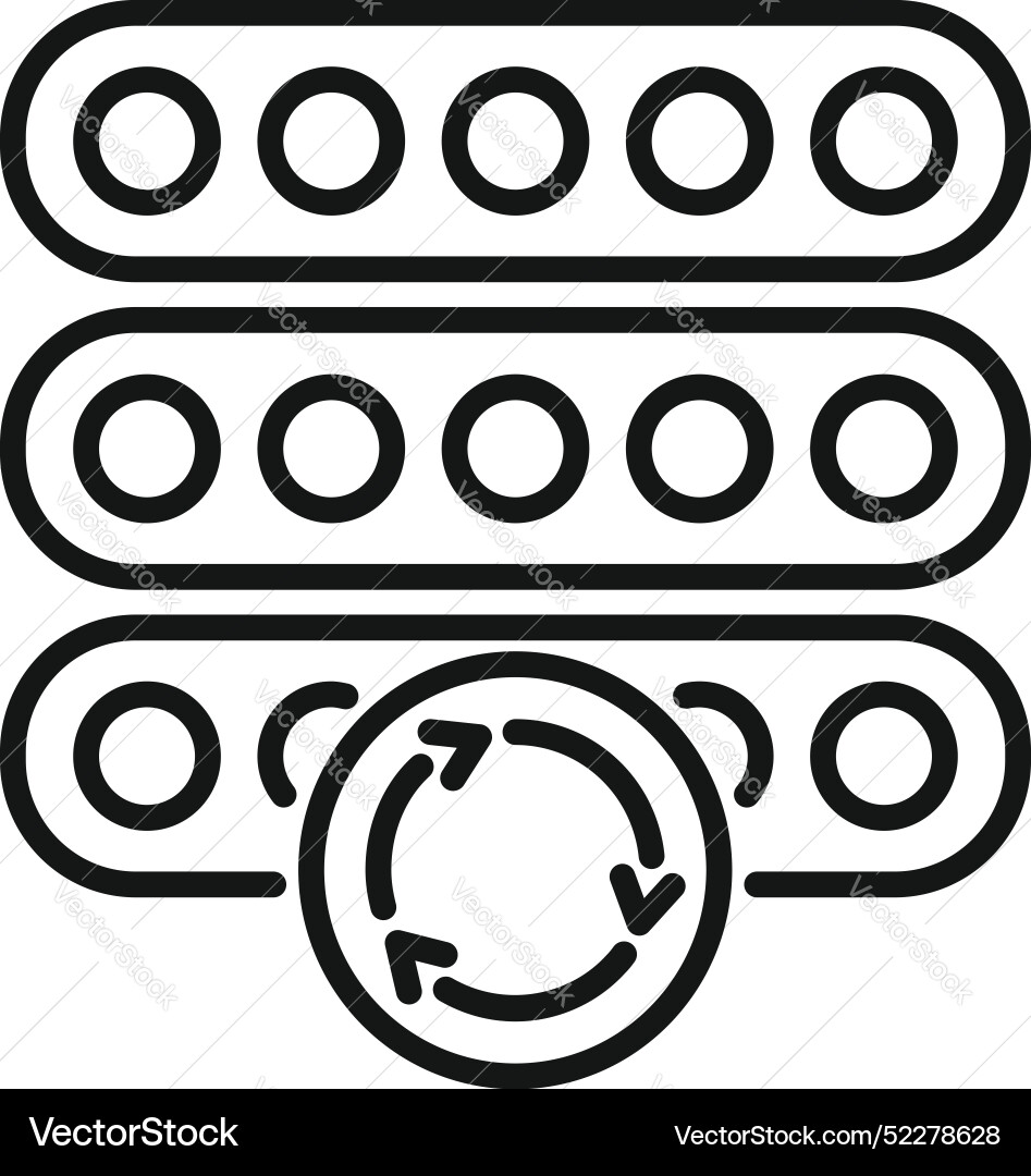 Data backup icon showing information protecting Data backup icon showing information protecting vector image
