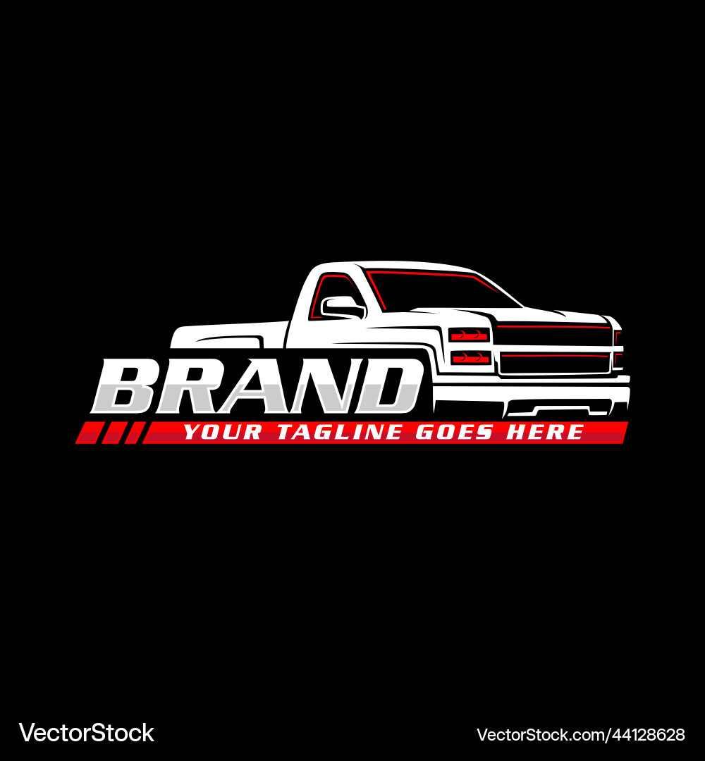 Rugged Truck Logo - Offroad Style – Royalty-Free Vector | VectorStock, image size:1000x1080