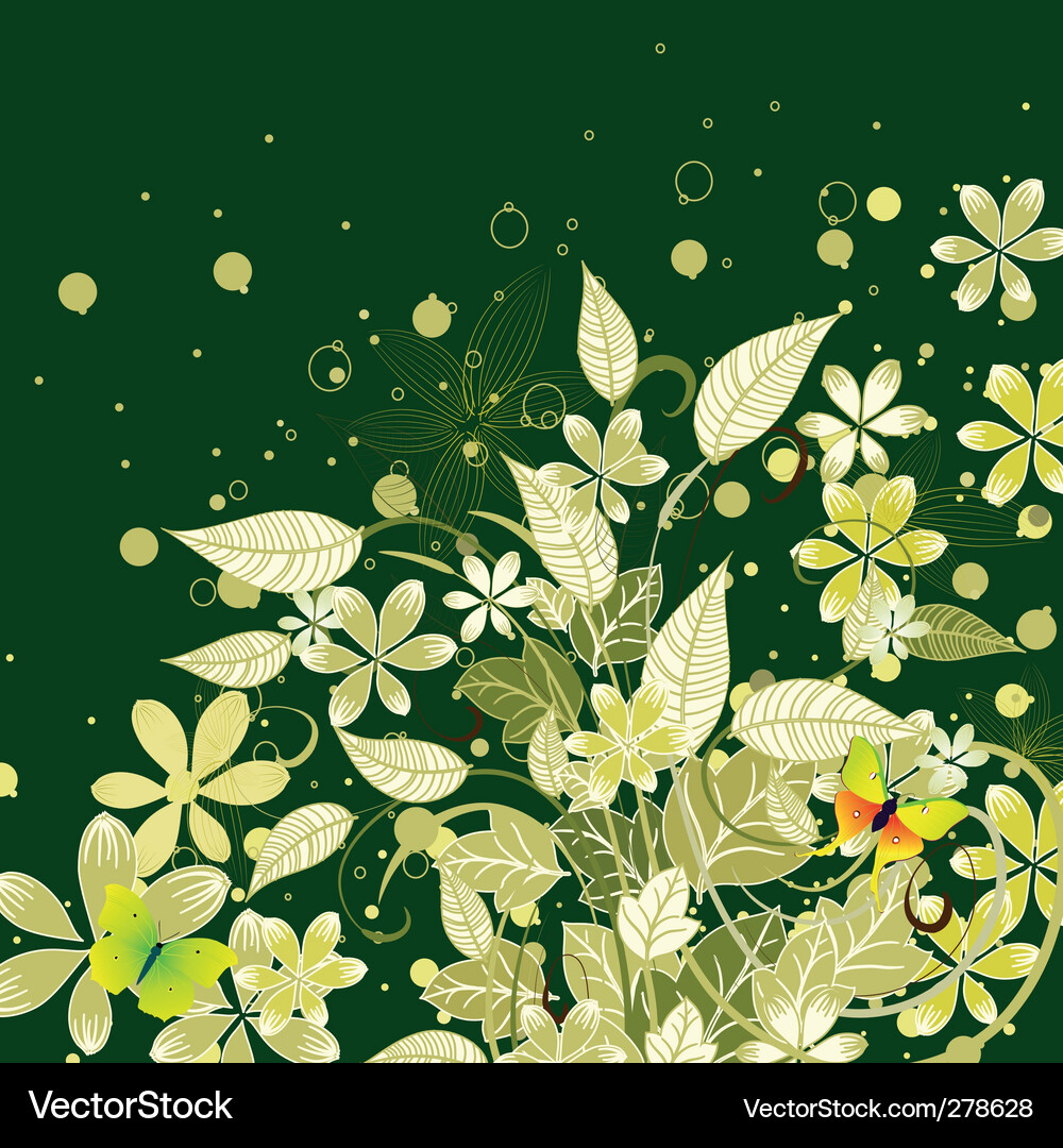 Spring abstract design Vector Image