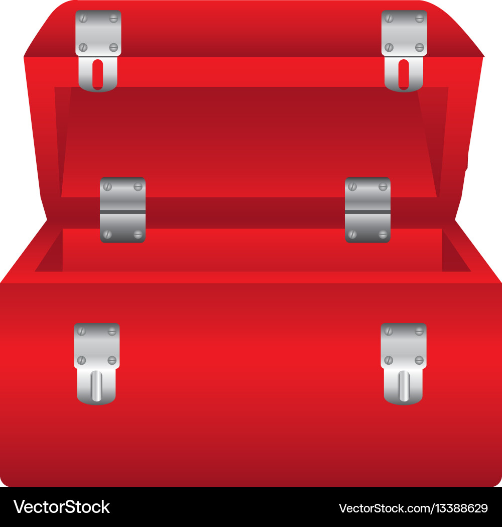 Open Toolbox with Tools vector image