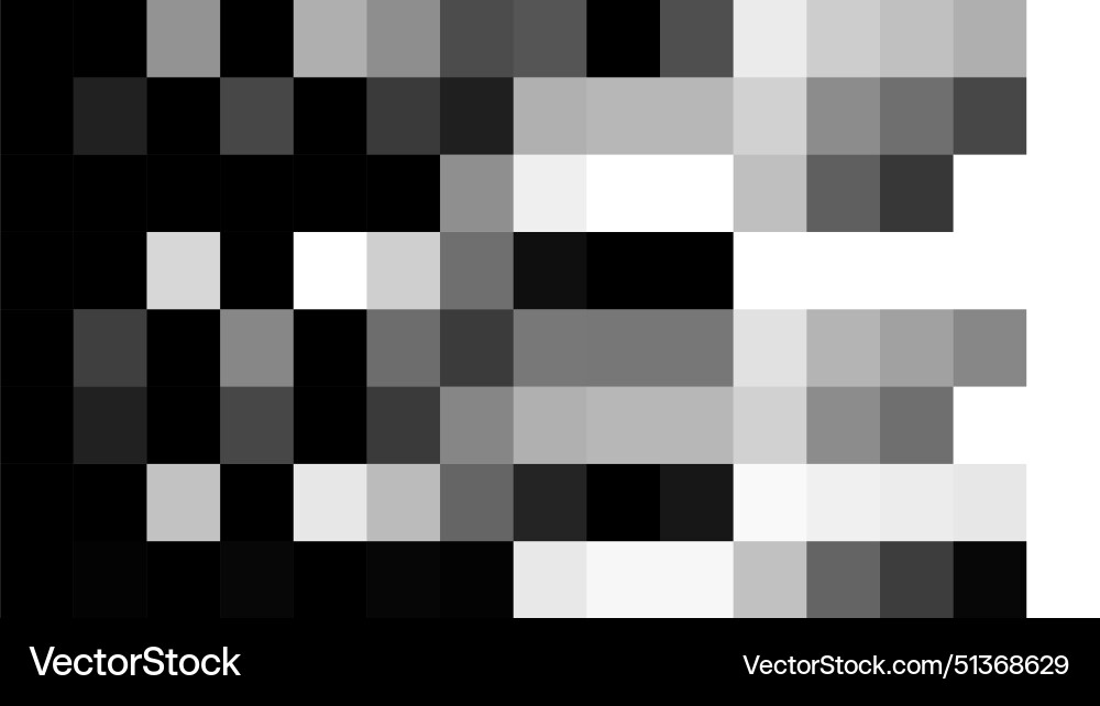 Pixel disintegration background art 8 bit objects Pixel disintegration background art 8 bit objects vector image