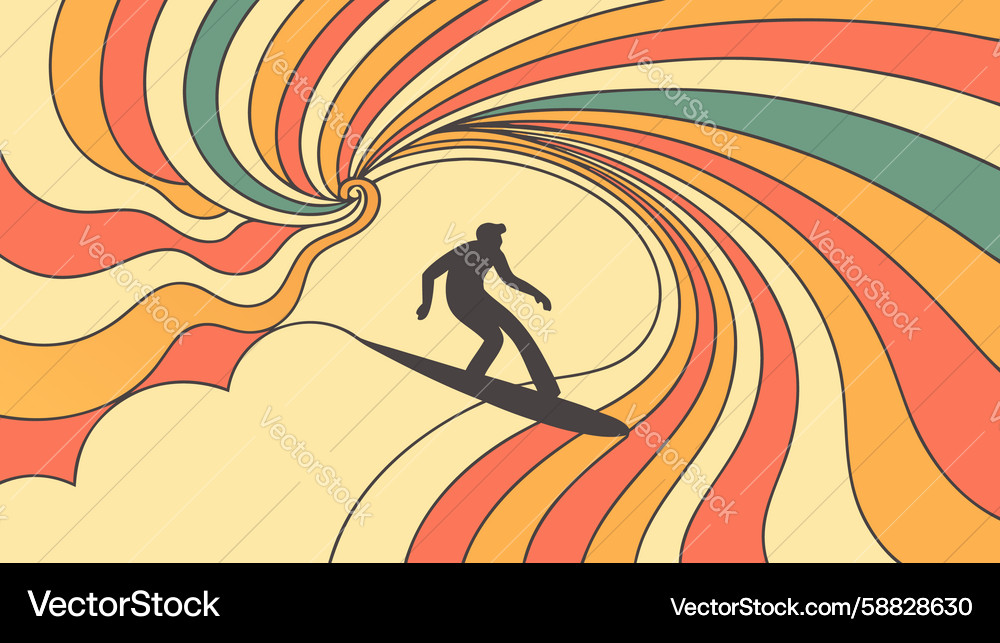 Soaring success abstract bird in dynamic swirl Vector Image