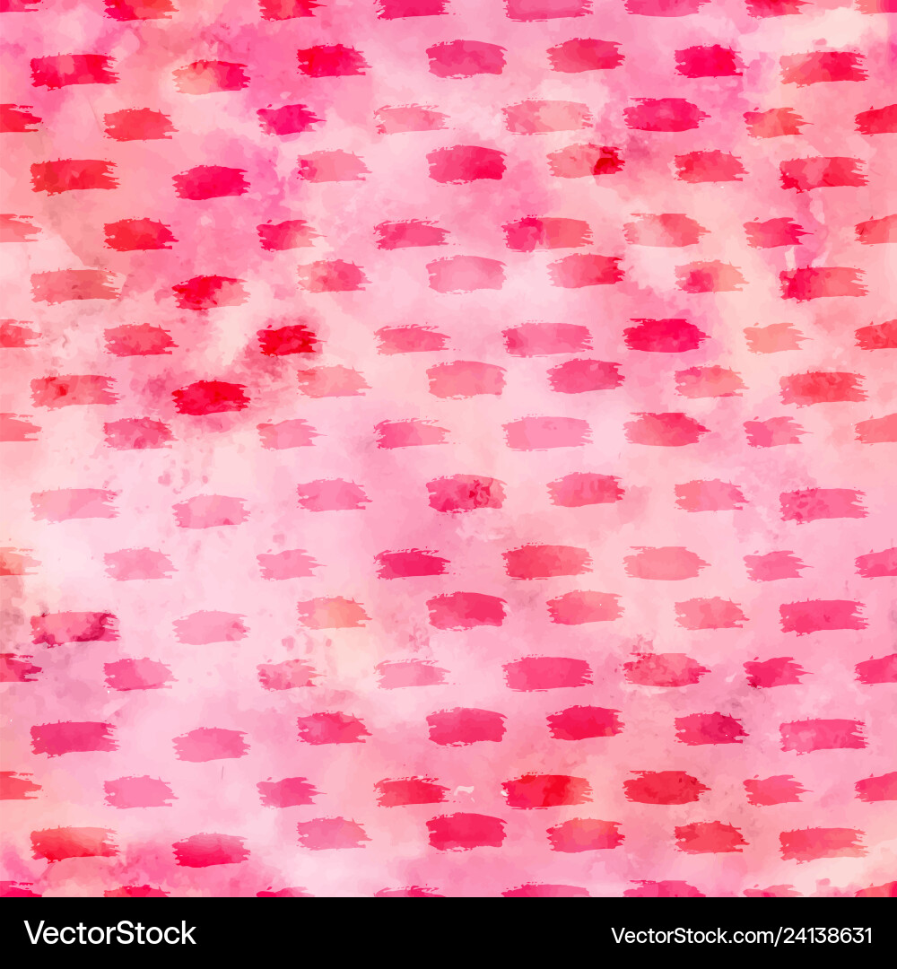 Watercolor Abstract Pink Background vector image