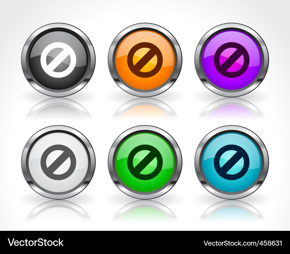 Website menu items Vector Image