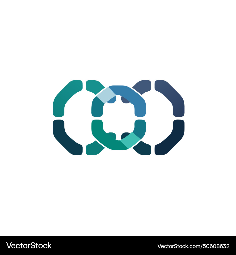 Software programming filled colorful logo Software programming filled colorful logo vector image