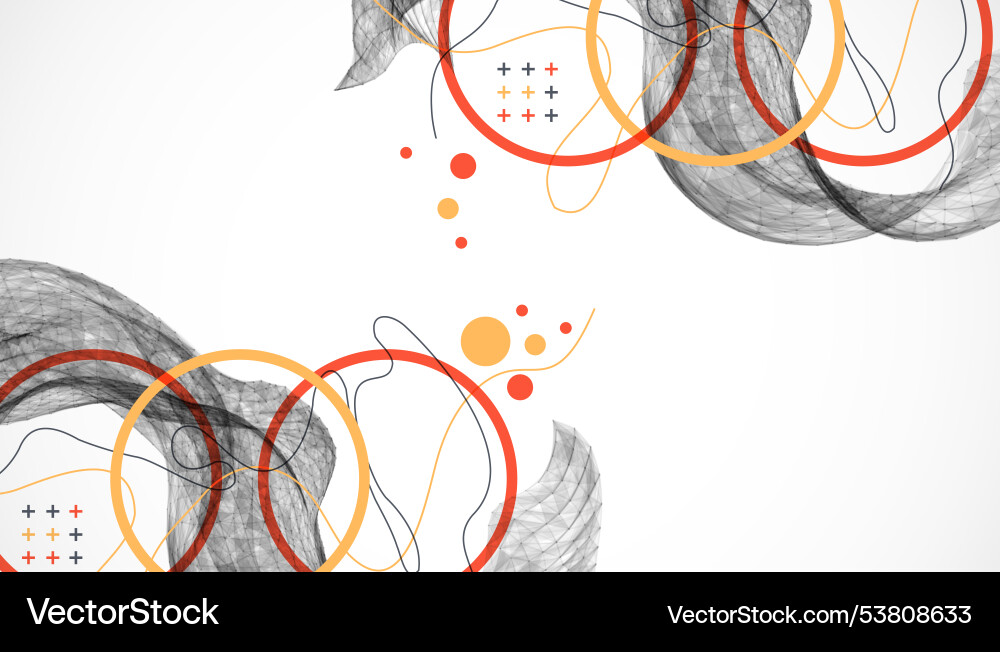 Abstract art background modern science Abstract art background modern science vector image