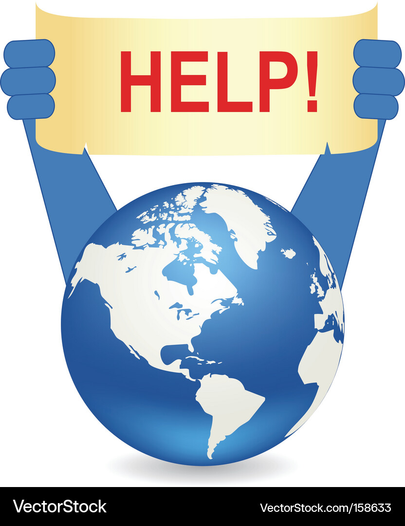 Help Vector Image