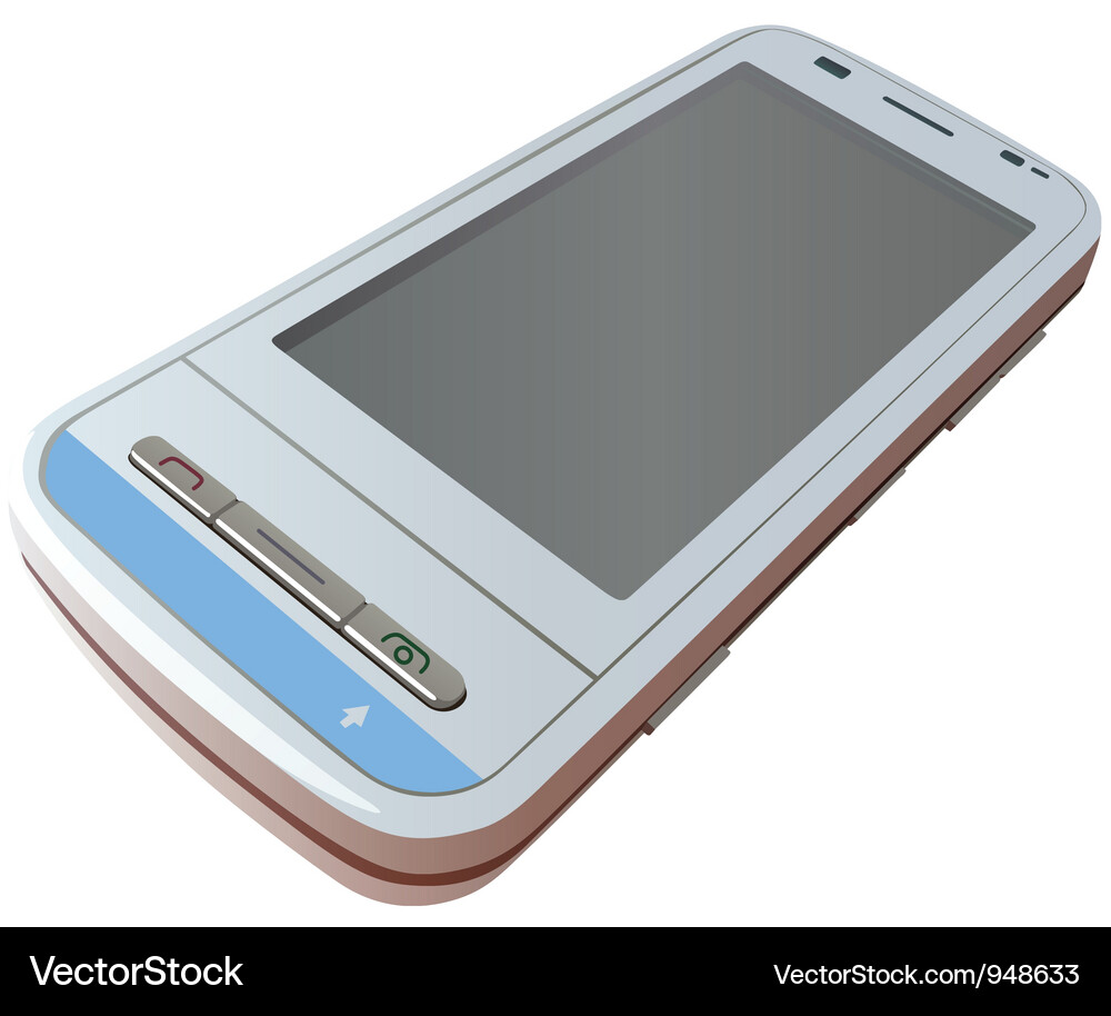 Smartphone Display Vector Image