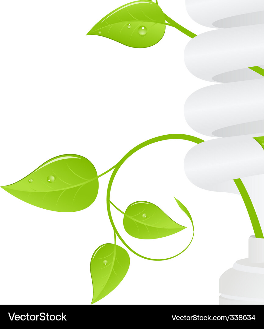 Power saving Vector Image