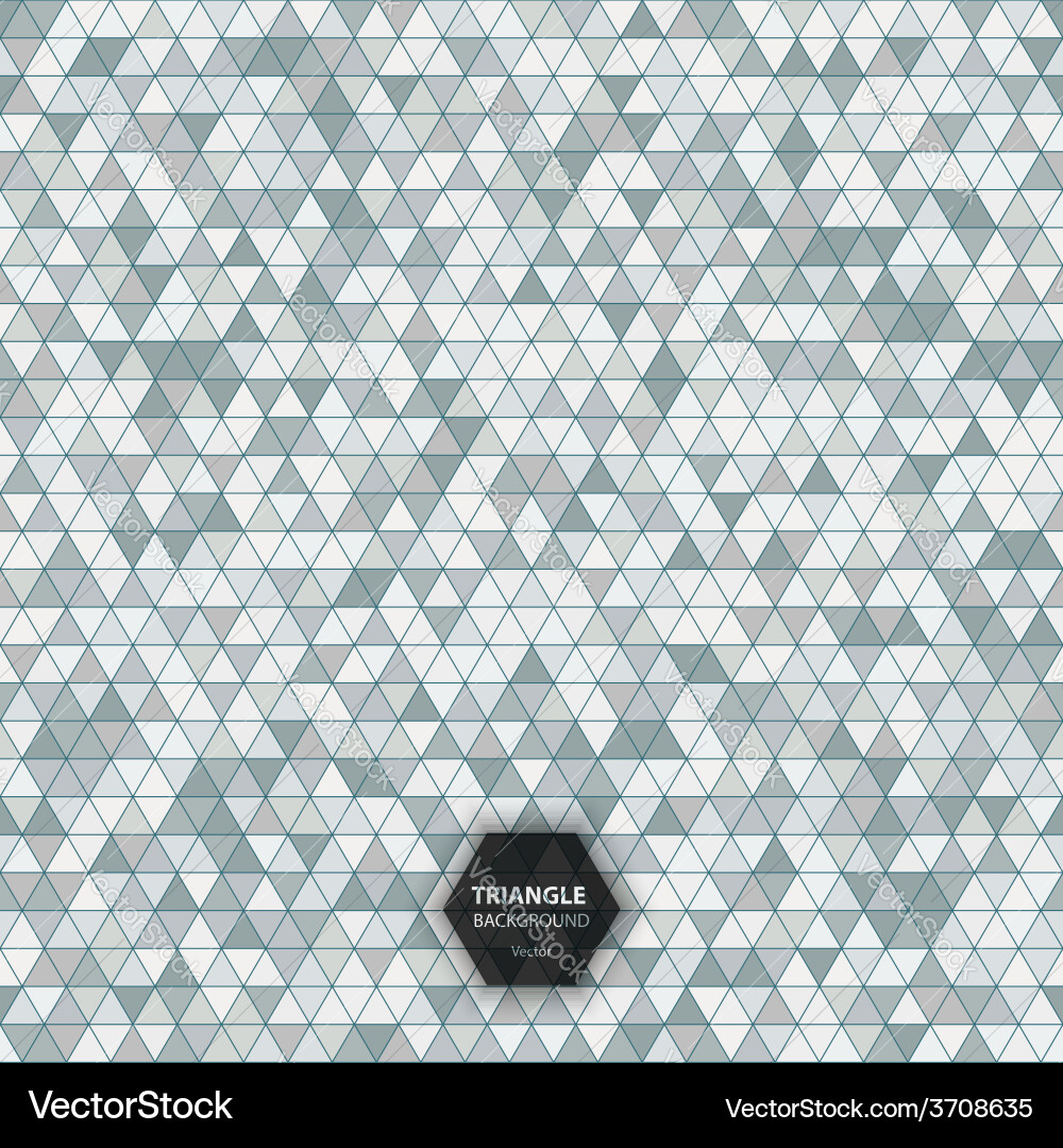 Geometric Triangle Pattern vector image