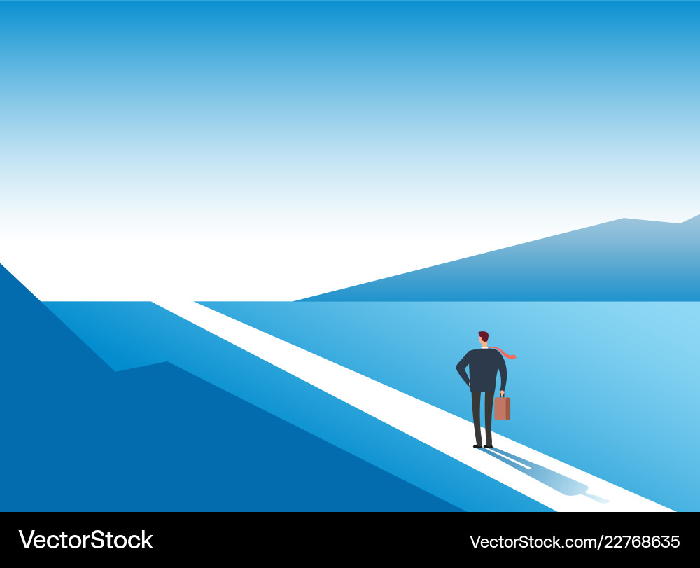 New way concept beginning journey adventures New way concept beginning journey adventures vector image