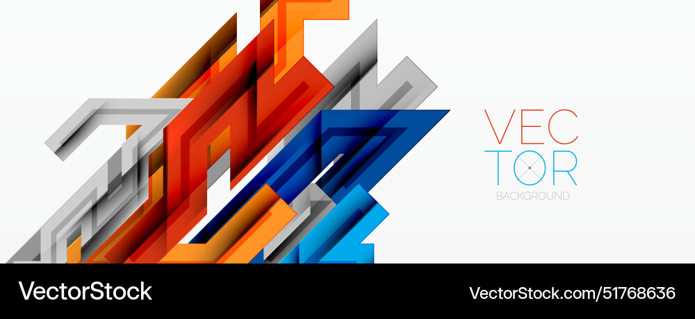 Dynamic lines geometric background Dynamic lines geometric background vector image