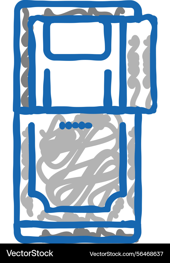 Coffin with opened cap color icon isolated Vector Image
