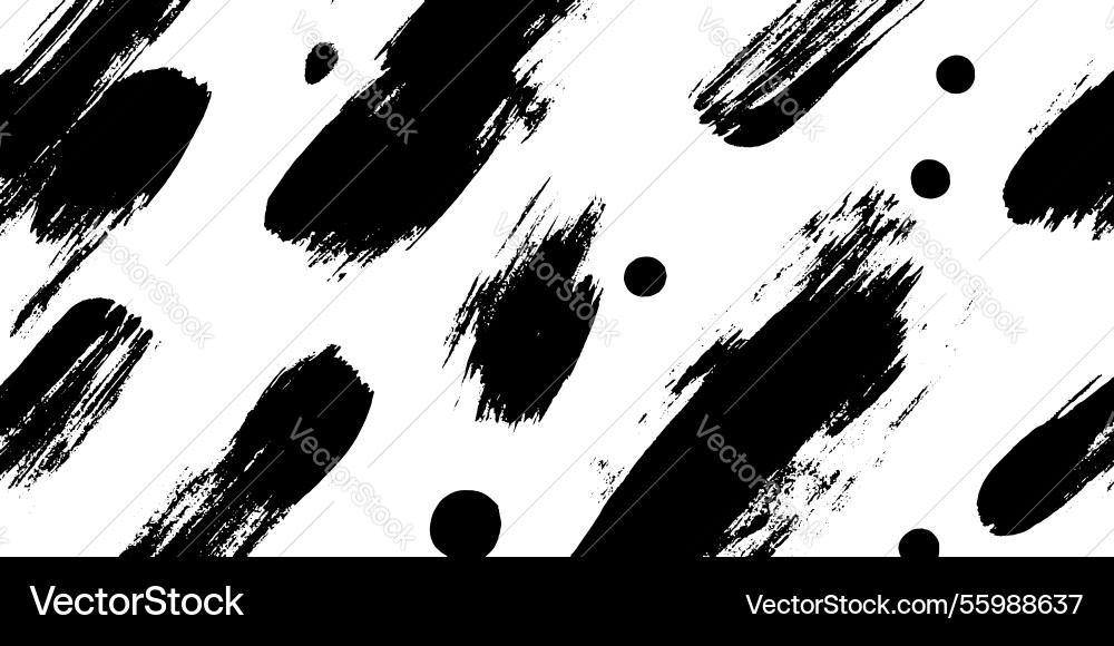 Dynamic black and white abstract pattern Vector Image