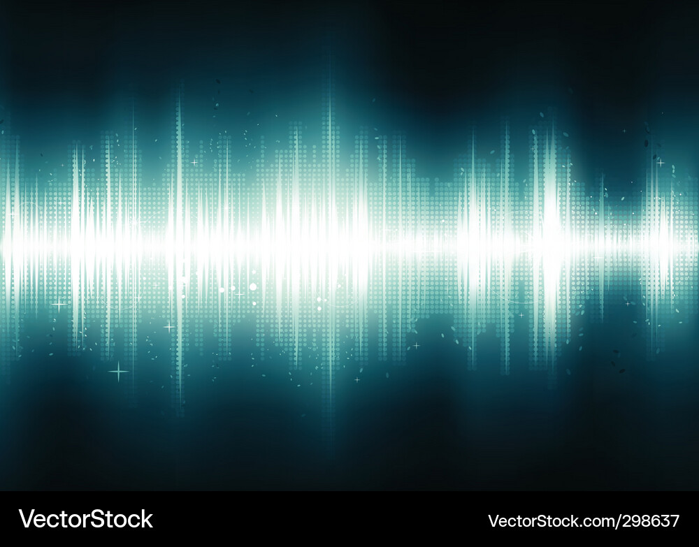 Futuristic Glowing Abstract Background Vector Image
