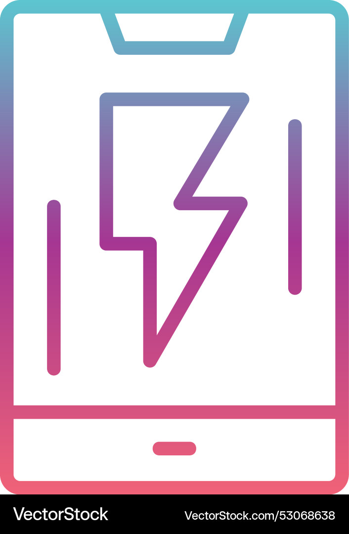 Flash line gradient design Vector Image
