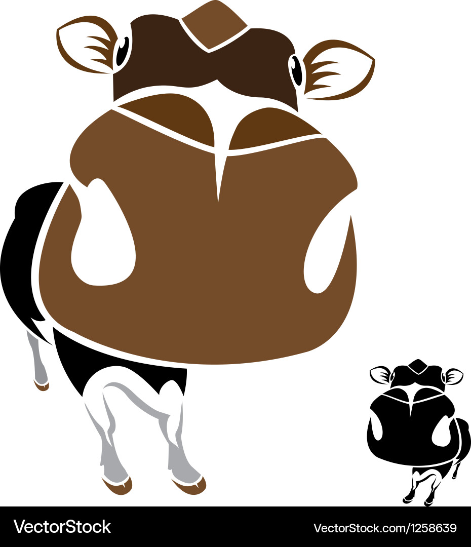 Cow Vector Image