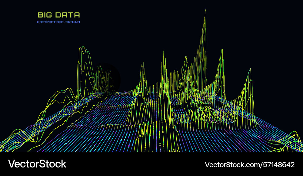 Abstract analytical background with graph Abstract analytical background with graph vector image