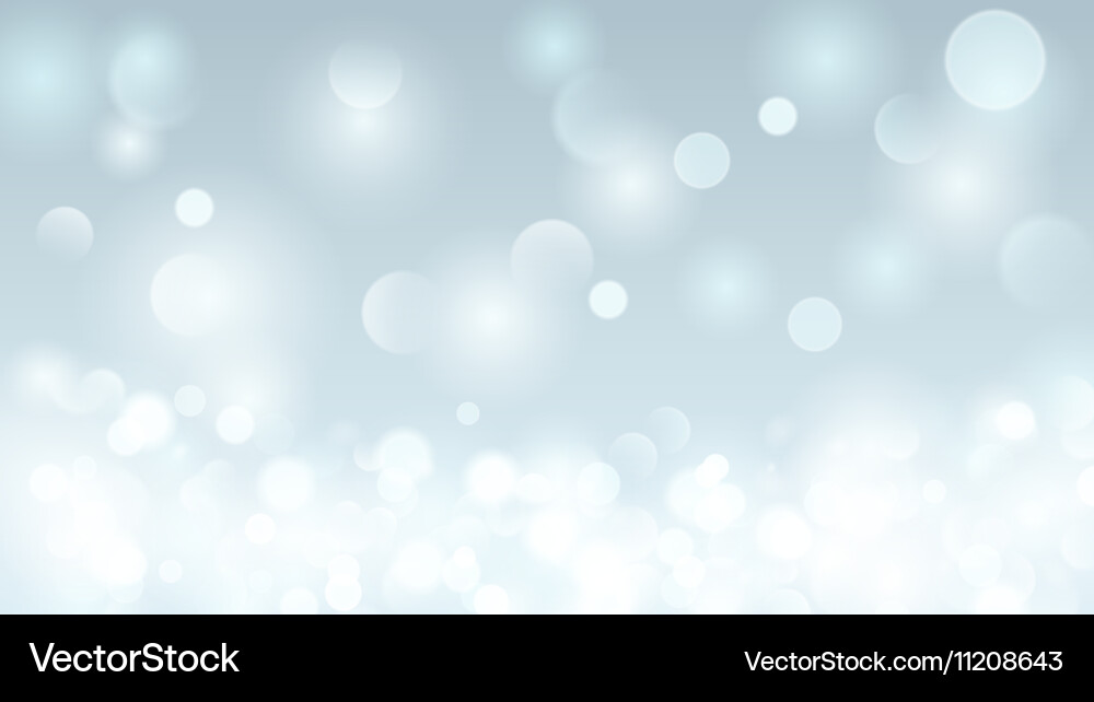 Abstract background with bokeh effect Vector Image