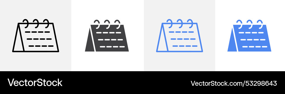Calendar icon set use for web ui or app Calendar icon set use for web ui or app vector image