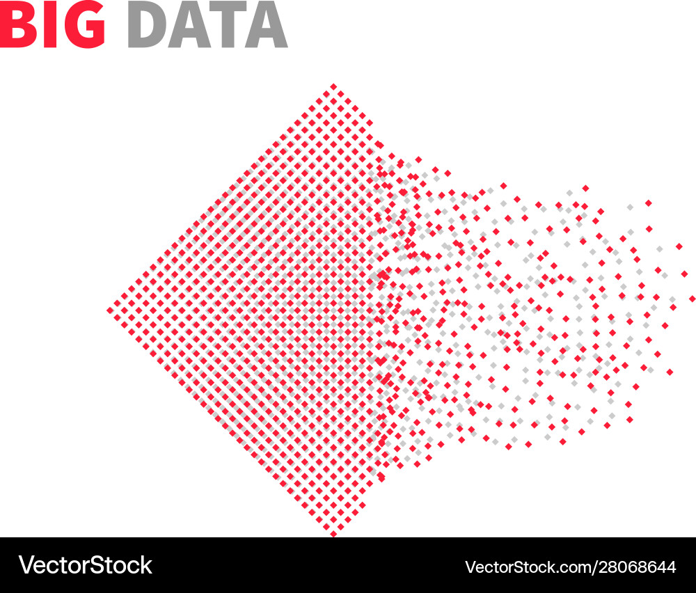 Data System - AI & Automation vector image
