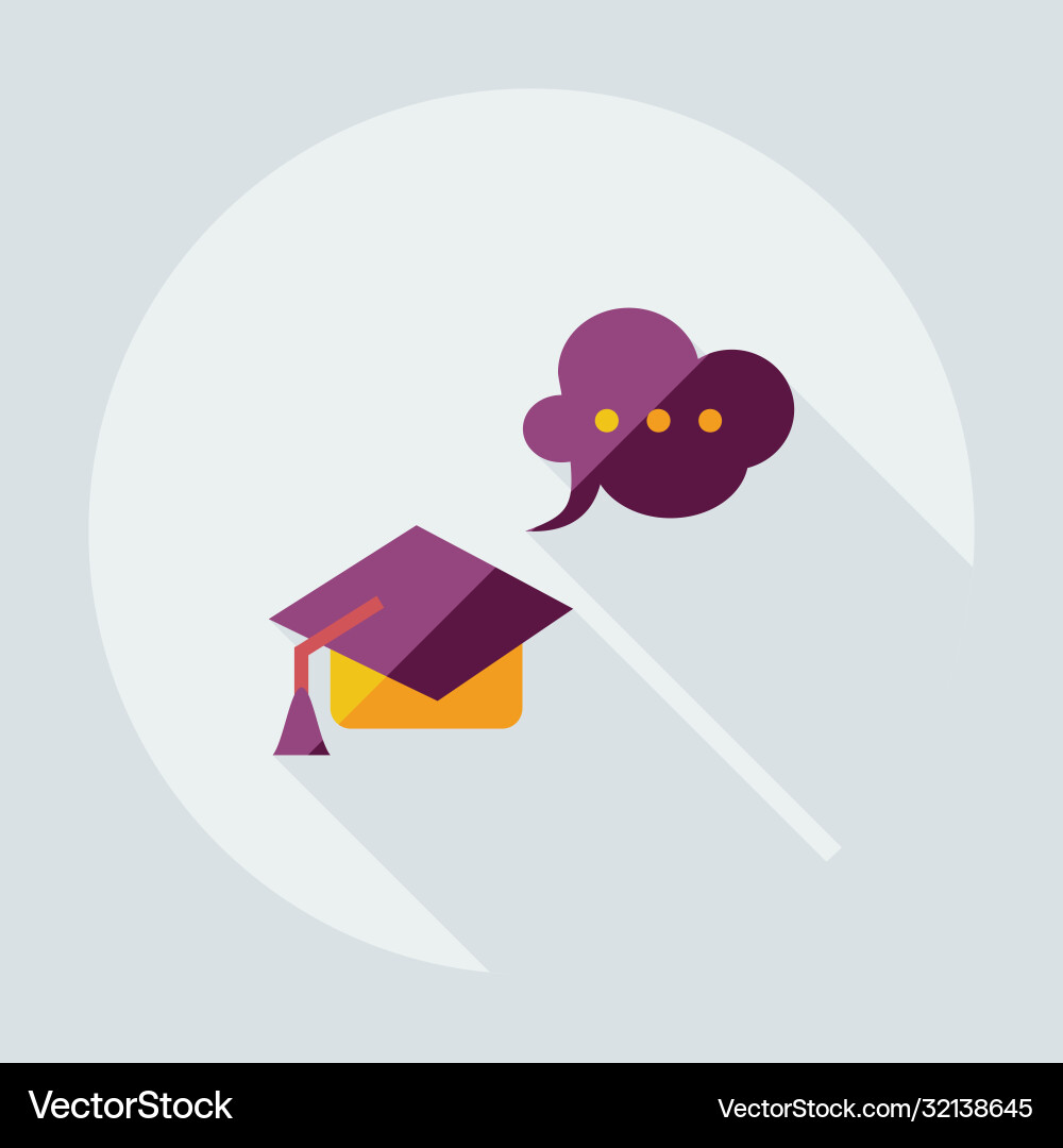 Flat modern design with shadow icons judge Flat modern design with shadow icons judge vector image