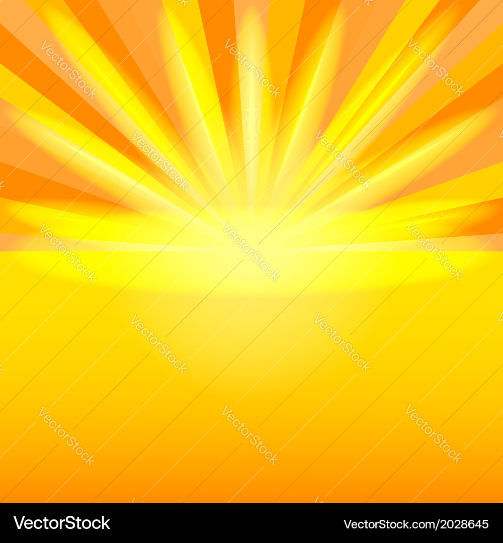 Sunset background Royalty Free Vector Image - VectorStock